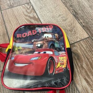 Disney Cars Road Trip Backpack - Red and Yellow
